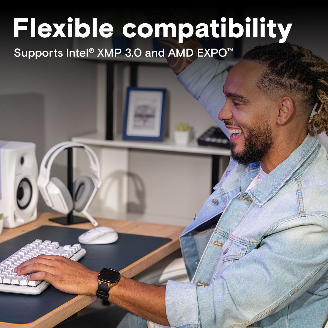 CRUCIAL 16GB KIT (2X8GB) DDR5-5600 UDIMM CL46 CT2K8G56C46U5