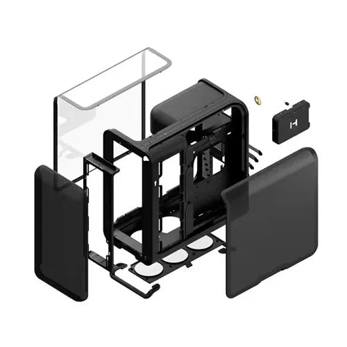HYTE X50 PITCH BLACK CABINET