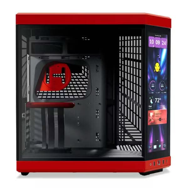Hyte Y70 Touch Infinite Black Cherry E-ATX Mid Tower Case