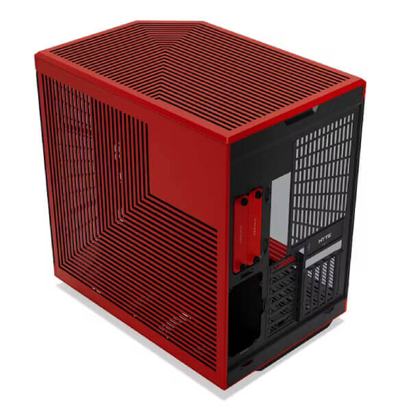 HYTE Y70 TOUCH INFINITE DUAL CHAMBER ATX MID-TOWER CABINET RED-BLACK (CS-HYTE-Y70TI-RB)