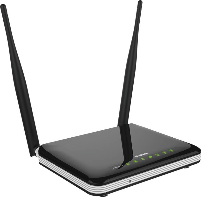 DLINK DWR711 300 MBPS ROUTER (BLACK, SINGLE BAND)