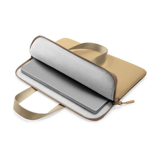 TOMTOC THEHER-A21 LAPTOP HANDBAG 13.5-14 INCH-BROWN