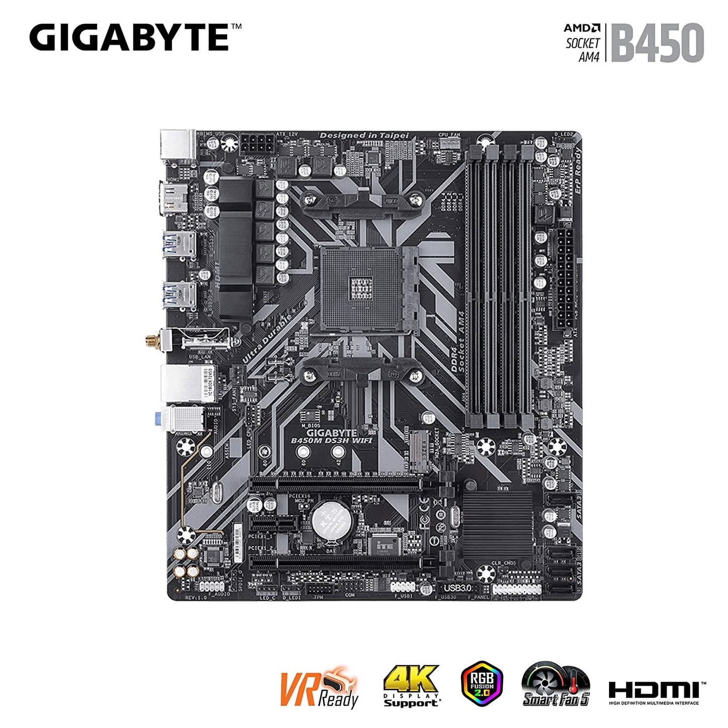 MBD-AMD-GIGABYTE-(GA-B450M-DS3H-WIFI)