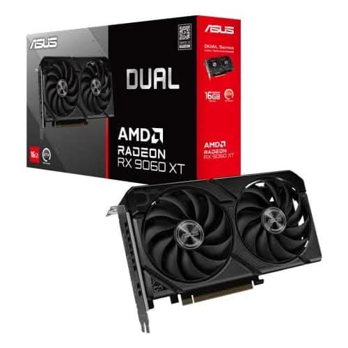 Asus Dual RX 9060 XT 16GB GDDR6 Graphics Card