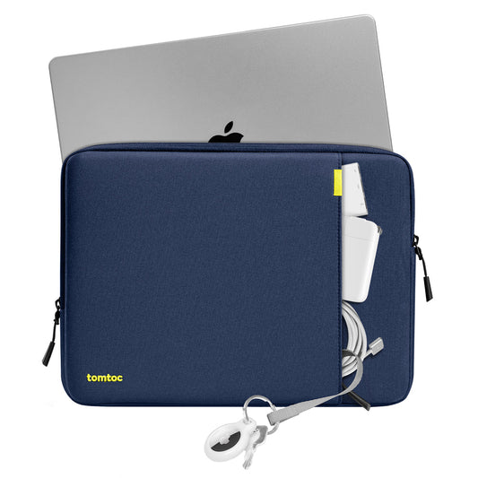 TOMTOC DEFENDER-A13 LAPTOP SLEEVE 13.5-14 INCH-NAVY BLUE