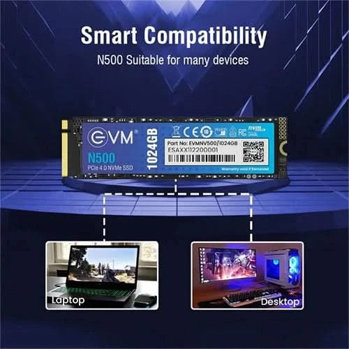 EVM N500 1024GB NVMe Gen4 SSD EVMNV500/1024GB