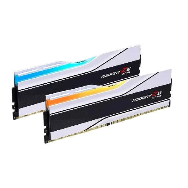 GSKILL TRIDENT Z5 NEO RGB 64GB (32GBX2) DDR5 6000MHZ DESKTOP RAM (WHITE) CL36