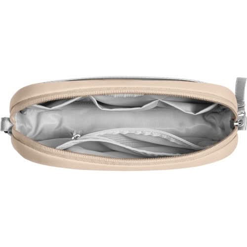 TOMTOC LIGHT-T12 ELECTRONIC ACCESSORY POUCH 1L-BEIGE