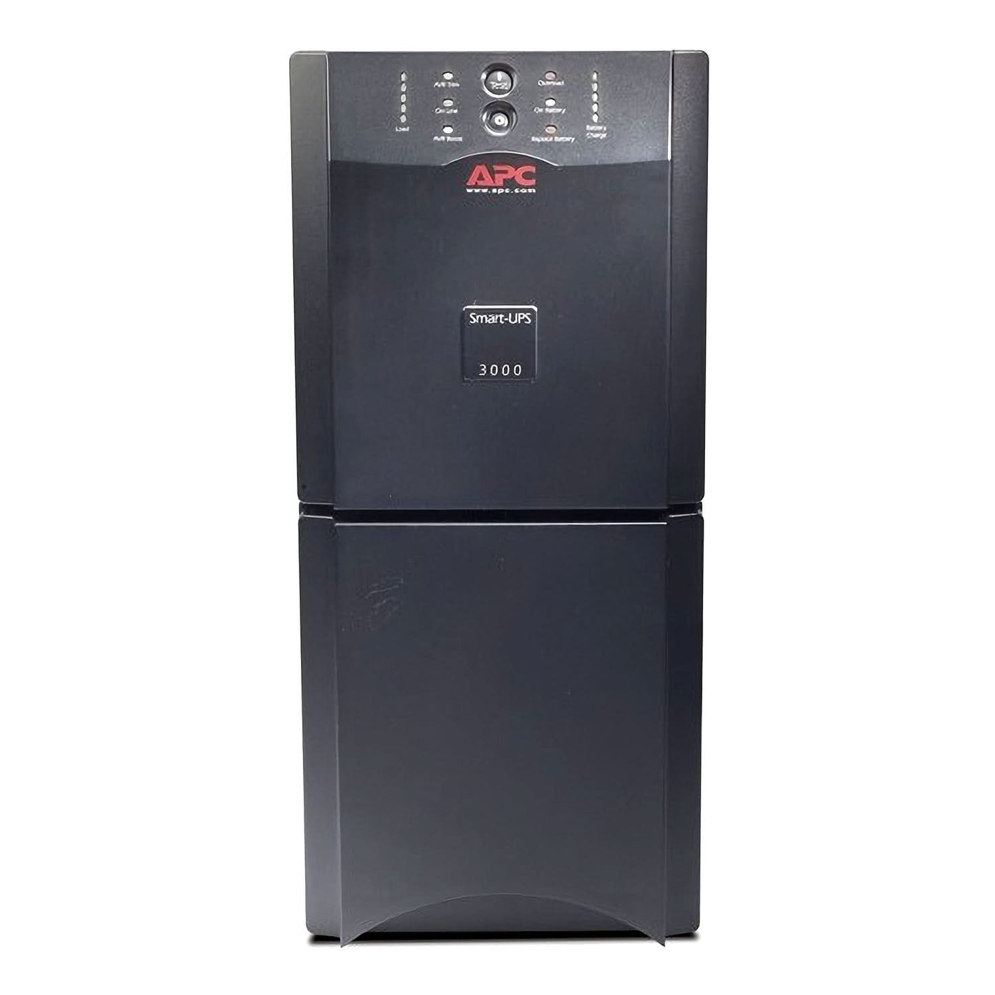 APC SMART-UPS SUA3000I-IND - 3000VA/ 2700W | 230V | 6 INDIA 3-PIN 6A OUTLETS | HIGH-CAPACITY UPS FOR ENTERPRISE SERVERS AND DATA CENTERS | AUTOMATIC VOLTAGE REGULATION | VISUAL LED AND AUDIBLE ALARMS | USER REPLACABLE BATTERY | ENERGY EFFICIENT |