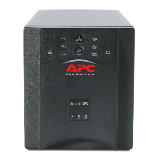 APC SMART-UPS SUA750I-IND - 750VA/ 500W | 230V | 4 INDIA 3-PIN 6A OUTLETS | COMPACT AND RELIABLE UPS FOR SMALL BUSINESS AND IT EQUIPMENT | AUTOMATIC VOLTAGE REGULATION | VISUAL LED AND AUDIBLE ALARMS | USER REPLACABLE BATTERY | ENERGY EFFICIENT |