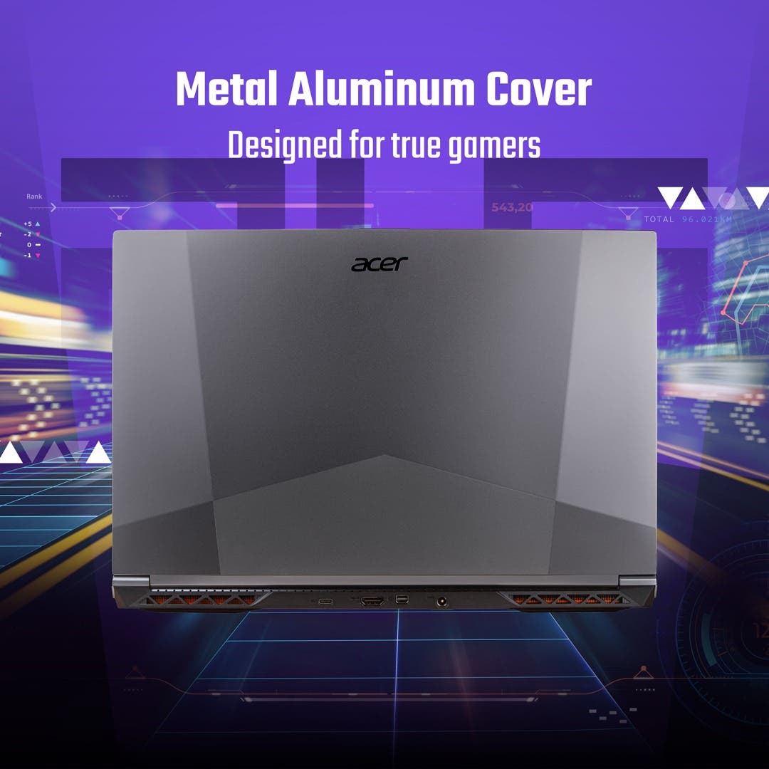 ACER ALG , GAMING LAPTOP, INTEL CORE I5- 13TH GEN 13500H PROCESSOR, 16 GB RAM, 512 GB, FHD, 15.6"/39.62 CM, WINDOWS 11 HOME, STEEL GRAY, 1.99 KG, AL15G-53 UN.U2JSI.004