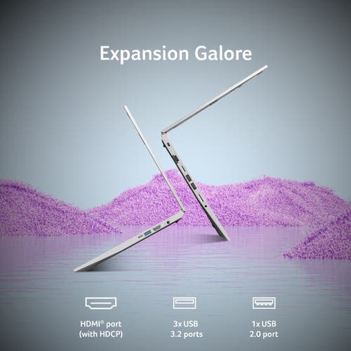 ACER ASPIRE LITE 13TH GEN INTEL CORE I3-1305U PROCESSOR LAPTOP (WINDOWS 11 HOME/ 8 GB RAM/ 512 GB SSD/INTEL GRAPHICS/MICROSOFT OFFICE) AL15-53 WITH 39.6 CM (15.6 INCH) FULL HD DISPLAY, STEEL GRAY, 1.59 KG UN.34ESI.005