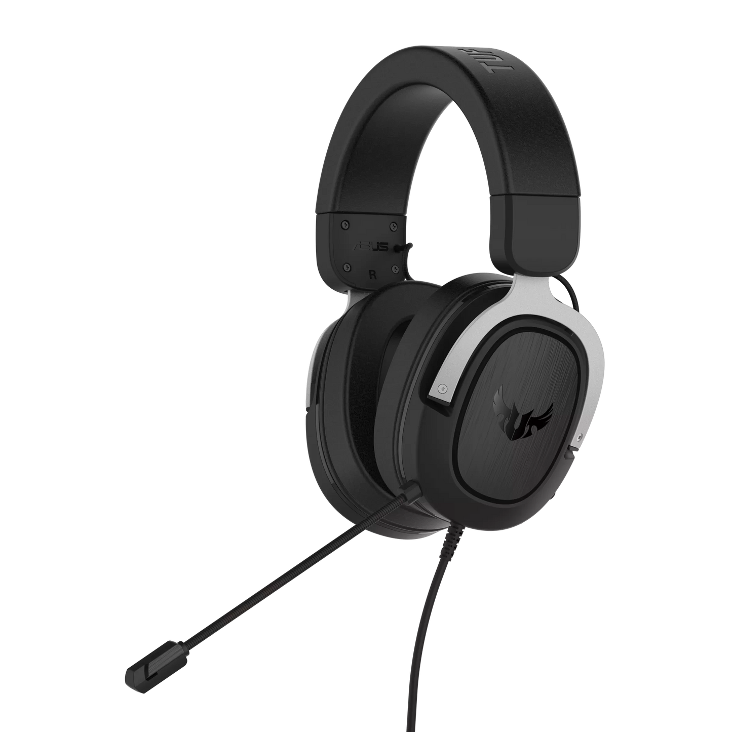 ASUS TUF Gaming H3 Headset for PC, PS4, Xbox One and Nintendo Switch, Silver