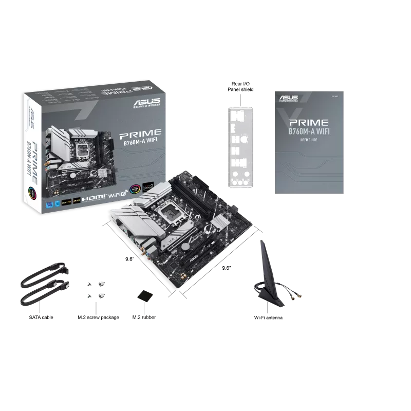 ASUS PRIME B760M-A WIFI MOTHERBOARD
