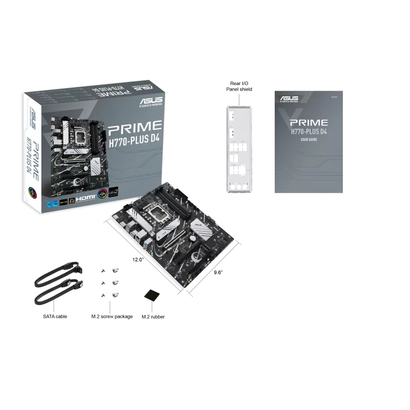 ASUS PRIME H770 PLUS DDR4 INTEL LGA1700 MOTHERBOARD