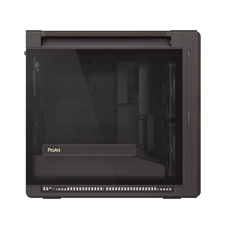 ASUS ProArt PA602 Wood Edition Retro Brown, E-ATX Mid Tower PC Case