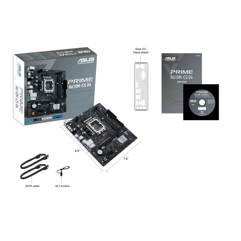 ASUS PRIME H610M-CS INTEL LGA1700 MOTHERBOARD
