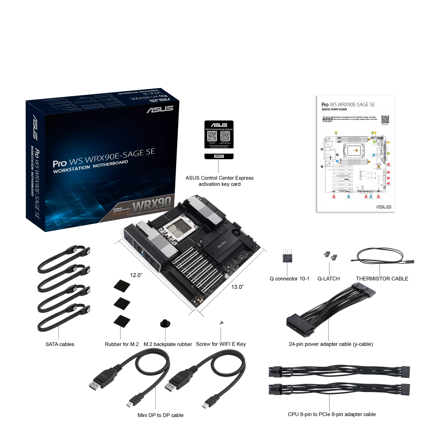 ASUS PRO WS WRX90E-SAGE SE MOTHERBOARD