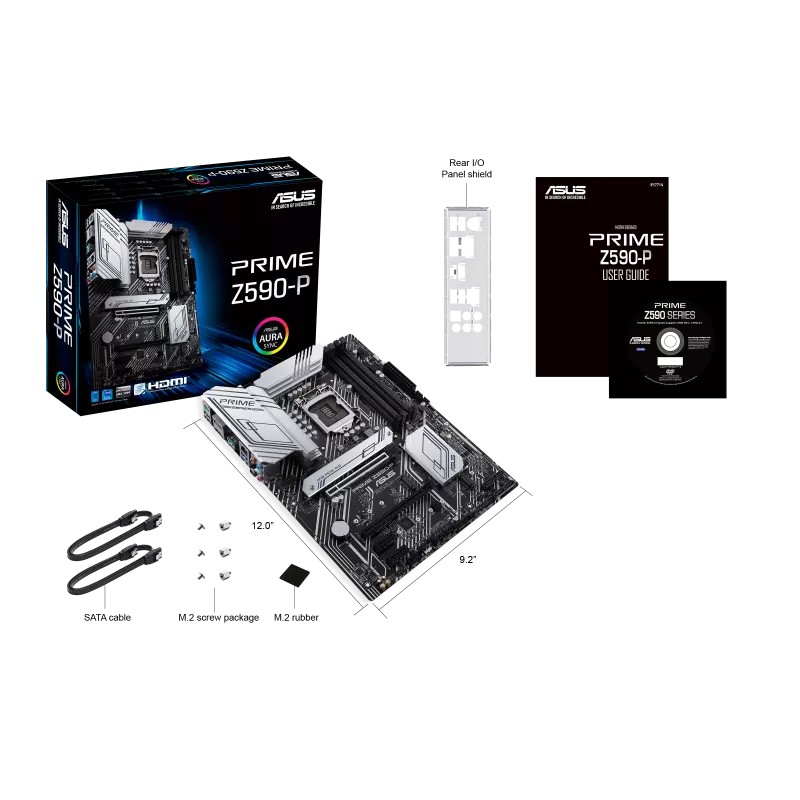 ASUS Z590-P PRIME DDR4 INTEL LGA1200 MOTHERBOARD