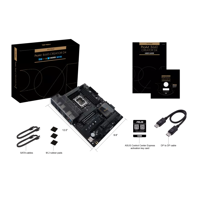 ASUS PRO B660 CREATOR DDR4 INTEL LGA1700 MOTHERBOARD