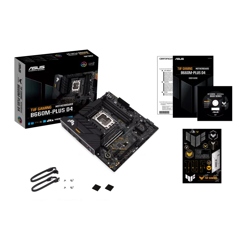 ASUS TUF GAMING B660M PLUS DDR4 INTEL LGA1700 MOTHERBOARD