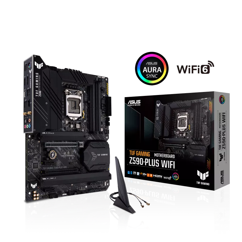 ASUS TUF GAMING Z590 PLUS WIFI INTEL LGA1200 MOTHERBOARD