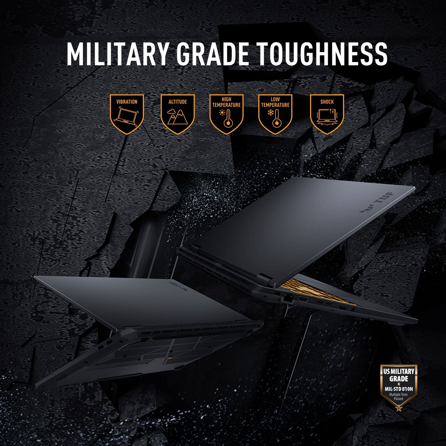 ASUS TUF Gaming F16, Gaming Laptop, Intel Core i7 14650HX, RTX 5060 GPU (16GB/1TB/40.64 cms (16) FHD+/Windows 11 Home/Office Home 2024 + M365 Basic (1 Year Validity) FX608JMR-RV049WS