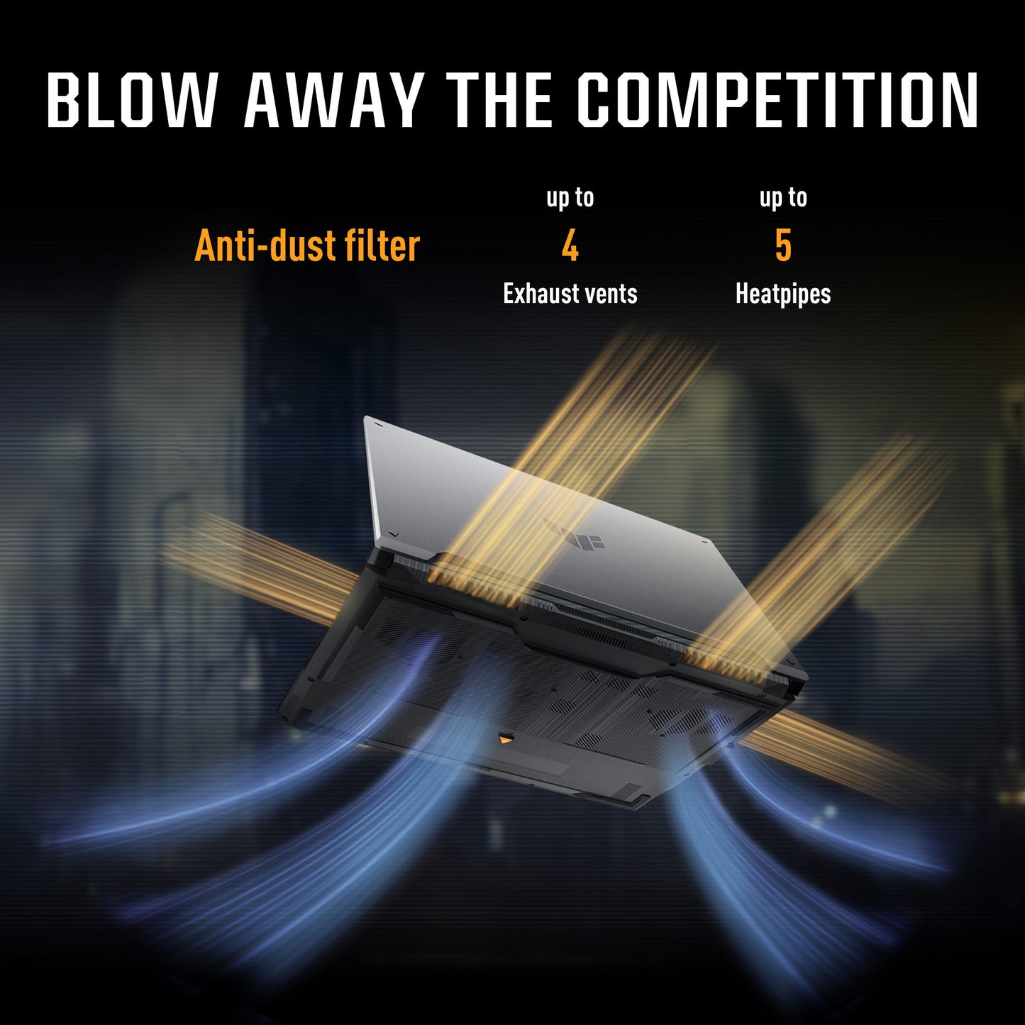 ASUS TUF GAMING F16, GAMING LAPTOP, INTEL CORE 5 210H, RTX 4050 GPU (16GB/512GB/40.64 CMS (16) FHD+/WINDOWS 11 HOME) FX677VU-RL055WS