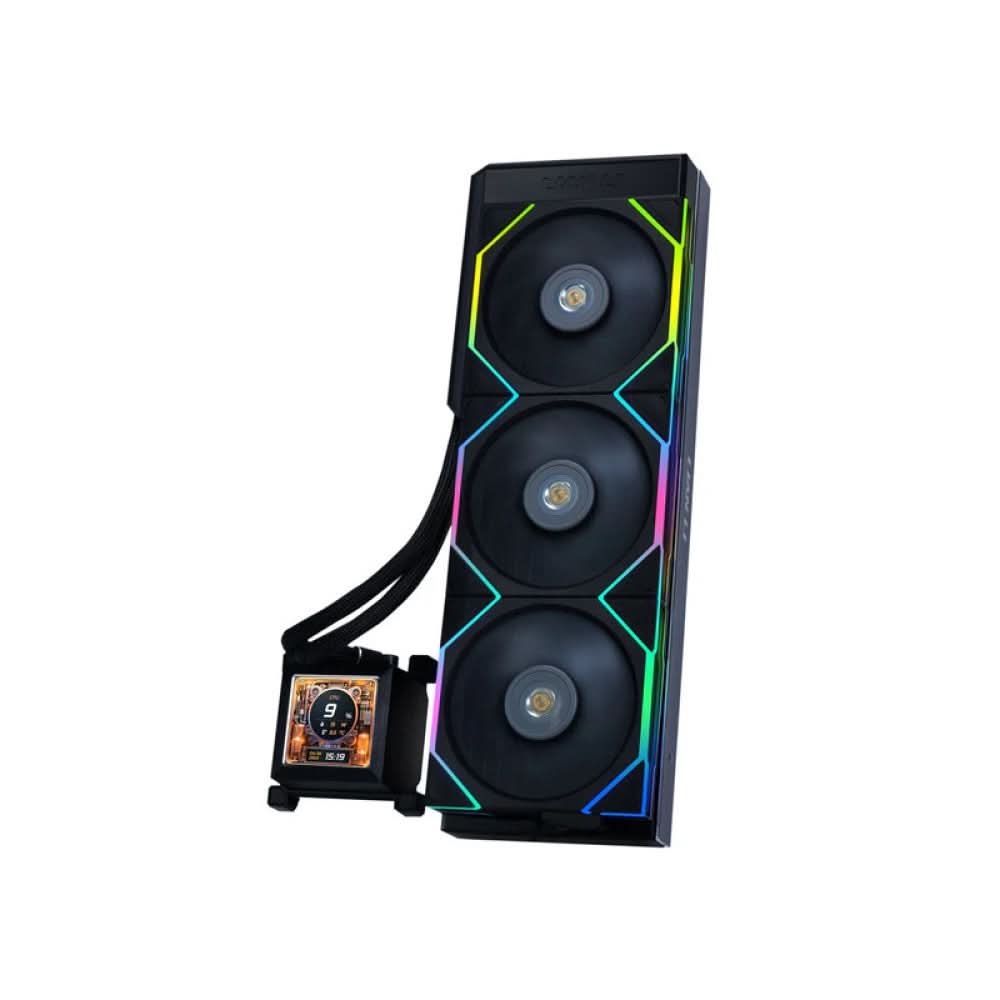 LIAN LI HYDROSHIFT LCD 360TL LIQUID CPU COOLER - BLACK G89.GHSLCD36TB.IN
