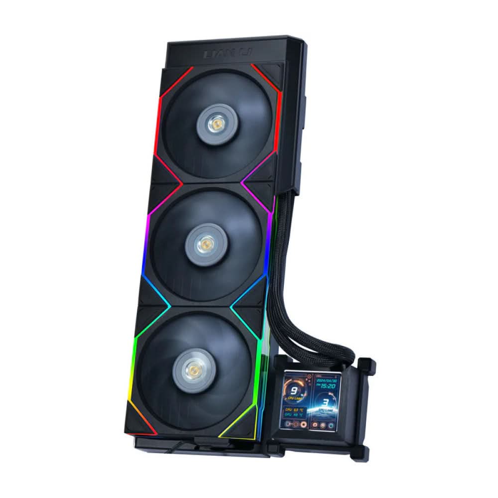 LIAN LI HYDROSHIFT LCD 360TL LIQUID CPU COOLER - BLACK G89.GHSLCD36TB.IN