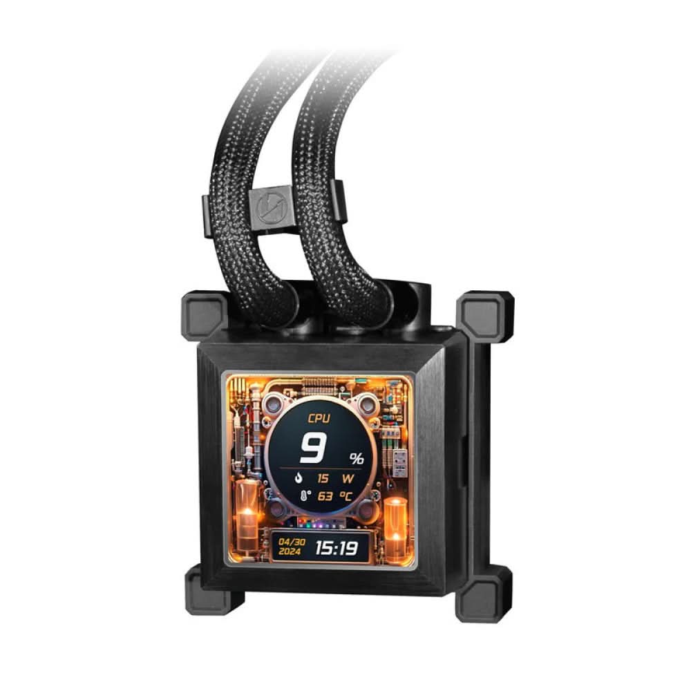 LIAN LI HYDROSHIFT LCD 360TL LIQUID CPU COOLER - BLACK G89.GHSLCD36TB.IN