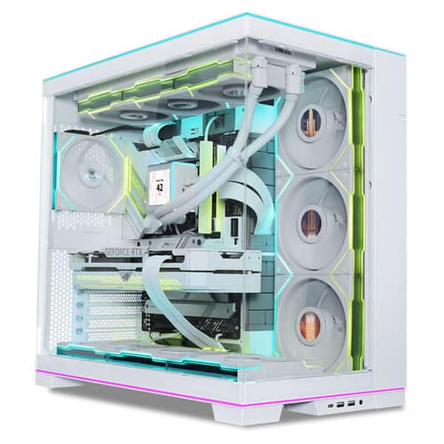 Lian Li O11 Dynamic EVO RGB E-ATX White Mid Tower Case