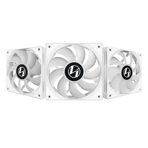 LIAN LI ST120 CABINET FAN TRIPLE PACK KIT WHITE