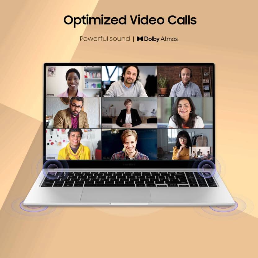 SAMSUNG GALAXY BOOK3 INTEL CORE I7 13TH GEN 1355U - (16 GB/512 GB SSD/WINDOWS 11 HOME) GALAXY BOOK3 THIN AND LIGHT LAPTOP (15.6 INCH, SILVER, 1.58 KG, WITH MS OFFICE)