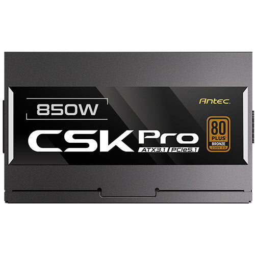 ANTEC CSK850 PRO ATX 3.1 80 PLUS BRONZE SEMI-MODULAR SMPS