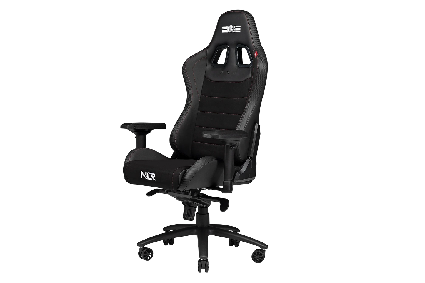 NEXT LEVEL RACING PRO GAMING CHAIR BLACK LEATHER & SUEDE EDITION NLR-G003