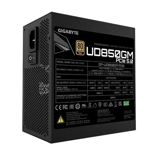 GIGABYTE UD850GM PG5 80 PLUS GOLD FULLY MODULAR SMPS