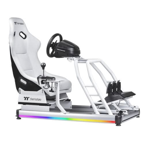 THERMALTAKE GR500 RACING SIMULATOR COCKPIT SNOW WHITE, GSC-R50-CPASWH-01