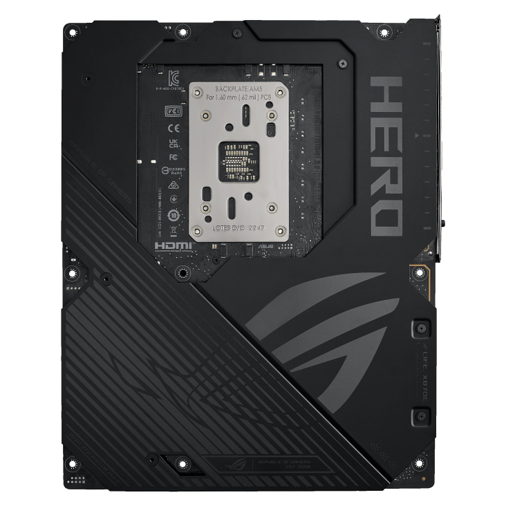 ASUS ROG CROSSHAIR X870E HERO MOTHERBOARD