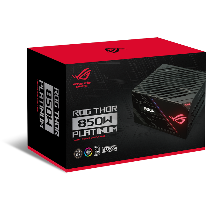 ASUS ROG THOR 850W 80 PLUS PLATINUM FULLY MODULAR SMPS