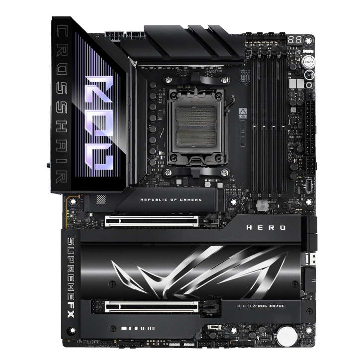 ASUS ROG CROSSHAIR X870E HERO MOTHERBOARD