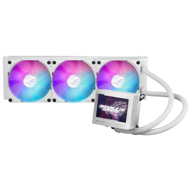 ASUS ROG RYUJIN III 360 ARGB 360MM CPU LIQUID COOLER (WHITE) (ROG-RYUJIN-III-360-ARGB-WHITE)
