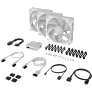 CORSAIR FAN RX RGB MAX SERIES, ICUE LINK RX120 RGB MAX WHITE, 120MM RGB FAN, TRIPLE FAN KIT- CO-9051038-WW