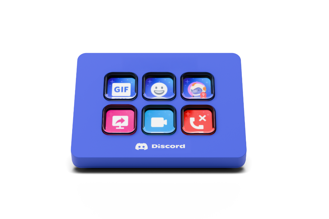 ELGATO STREAM DECK MINI DISCORD EDITION | 6-KEY CONTROLLER WITH PRE-INSTALLED DISCORD ACTIONS, INCLUDES 1-MONTH DISCORD NITRO, IDEAL FOR VOICE, STREAM & CHAT CONTROL 10GAI9931