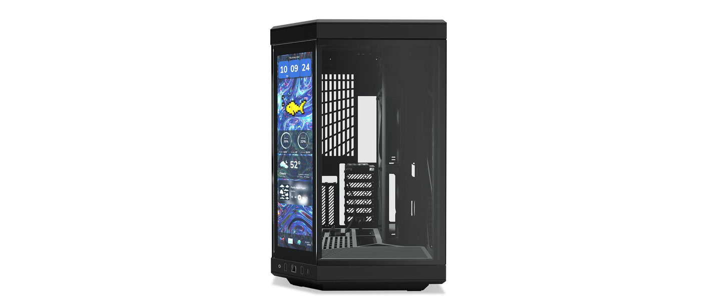 HYTE Y70 TOUCH INFINITE (E-ATX) MID TOWER CABINET (BLACK) CS-HYTE-Y70TI-BB