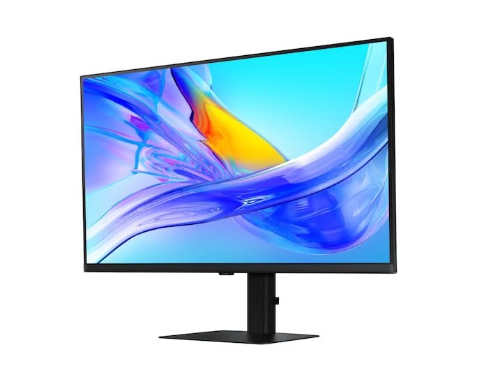 Samsung ViewFinity S8 LS32D800UBWXXL 32-inch 4K UHD IPS Monitor, USB Type-C 90W, HDR10, LAN, KVM, 60Hz