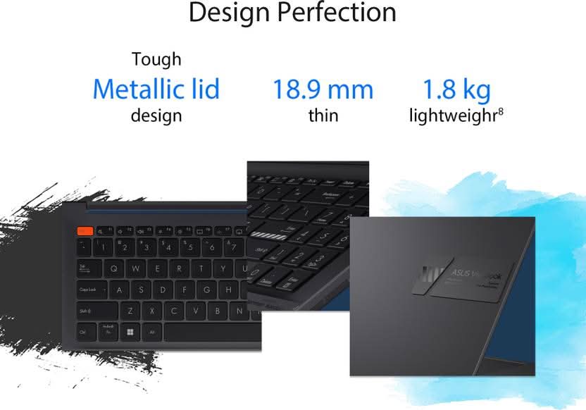 ASUS VIVOBOOK S15 OLED INTEL EVO H SERIES INTEL CORE I7 12TH GEN 12700H - (16 GB/512 GB SSD/WINDOWS 11 HOME) K3502ZA-L702WS THIN AND LIGHT LAPTOP (15.6 INCH, INDIE BLACK, 1.80 KG, WITH MS OFFICE)