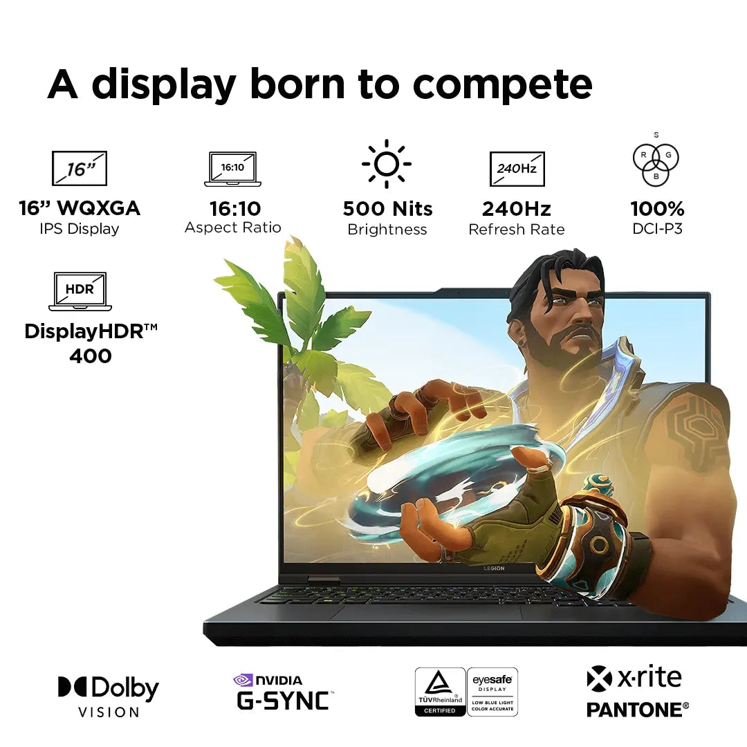 LENOVO LEGION PRO 5I 14TH GEN, 40.64CMS - INTEL I7 (ONYX GREY)
