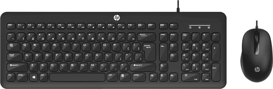 HP KM160 WIRED MOUSE AND KEYBOARD COMBO