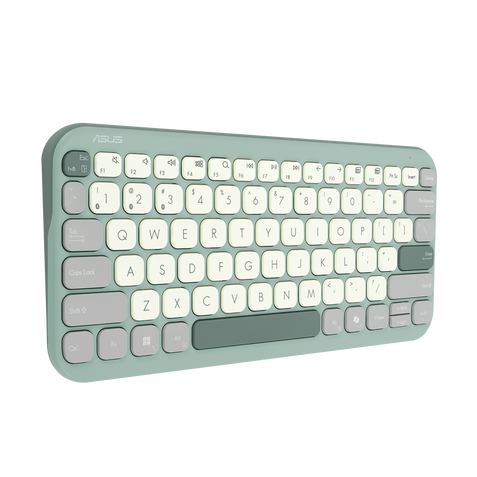 ASUS Marshmallow Wireless Keyboard KW100-GTL-CP with Copilot Key